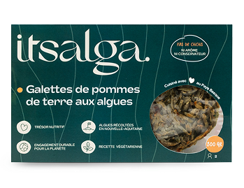 Packaging galettes de pomme de terre aux algues