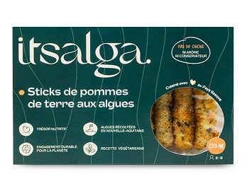 Packaging sticks de pomme de terre aux algues